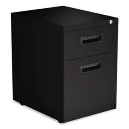 Alera Technologies ALE Two-Drawer Metal Pedestal File, Black PABFBL
